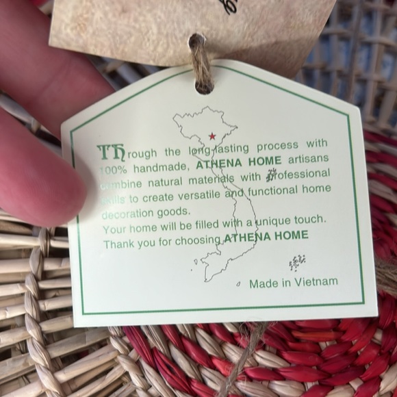 Athena Home Handmade Placemats (4) NWT - Picture 4 of 5